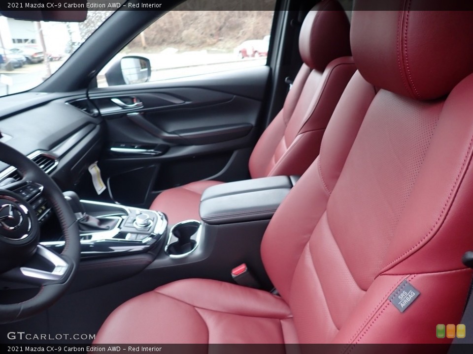 Red 2021 Mazda CX-9 Interiors