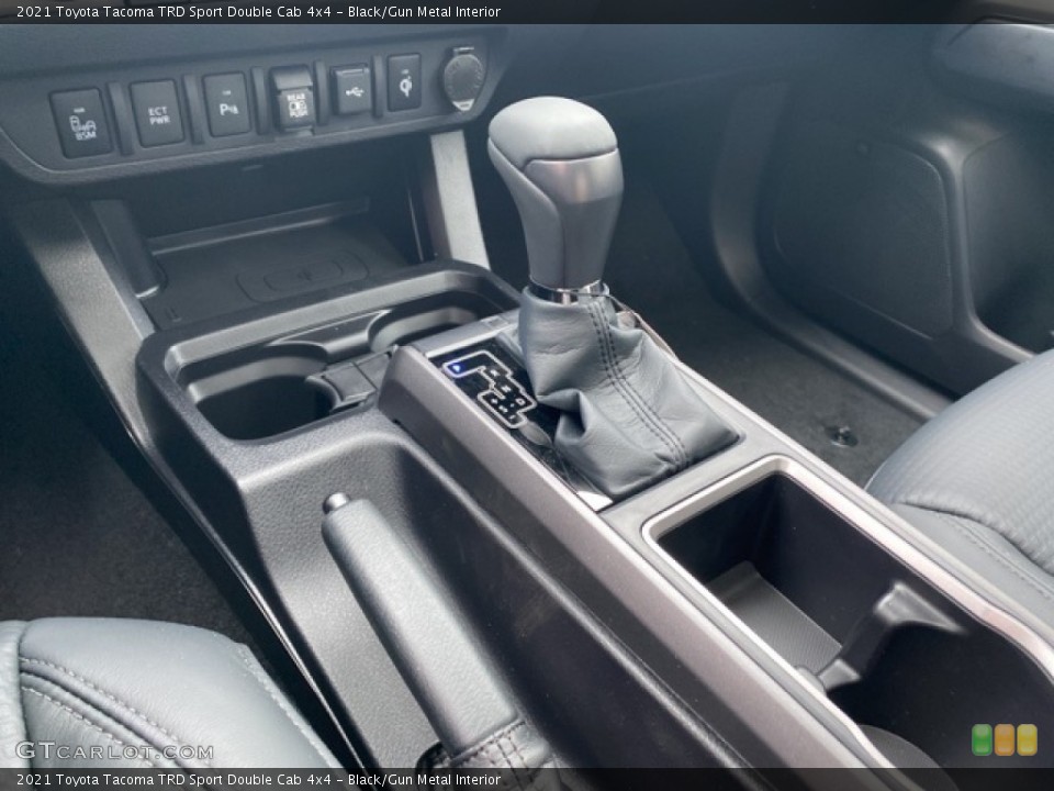 Black/Gun Metal Interior Transmission for the 2021 Toyota Tacoma TRD Sport Double Cab 4x4 #140687577