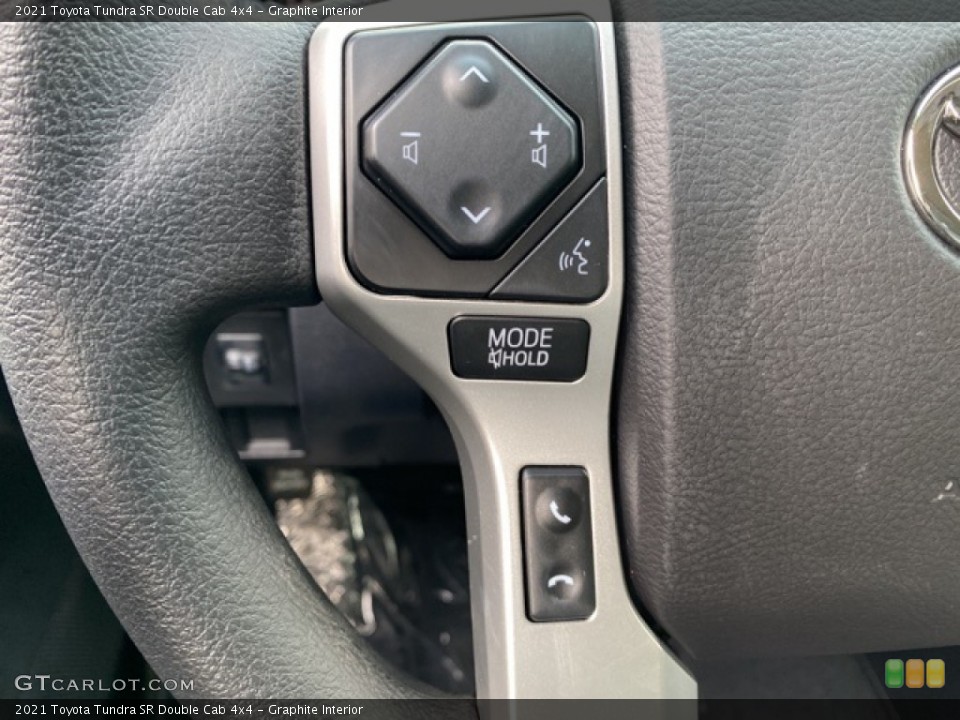 Graphite Interior Steering Wheel for the 2021 Toyota Tundra SR Double Cab 4x4 #140689011