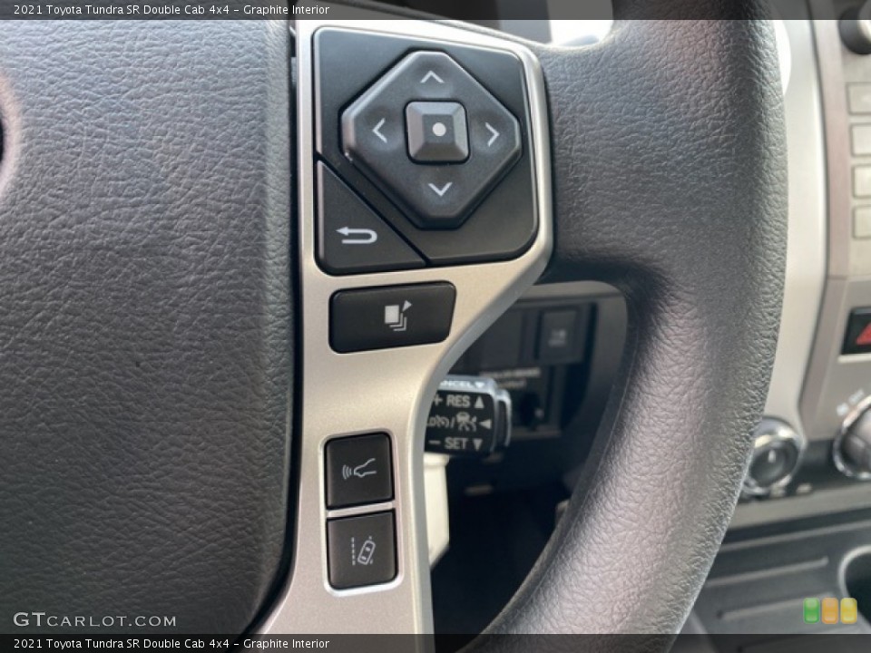 Graphite Interior Steering Wheel for the 2021 Toyota Tundra SR Double Cab 4x4 #140689035