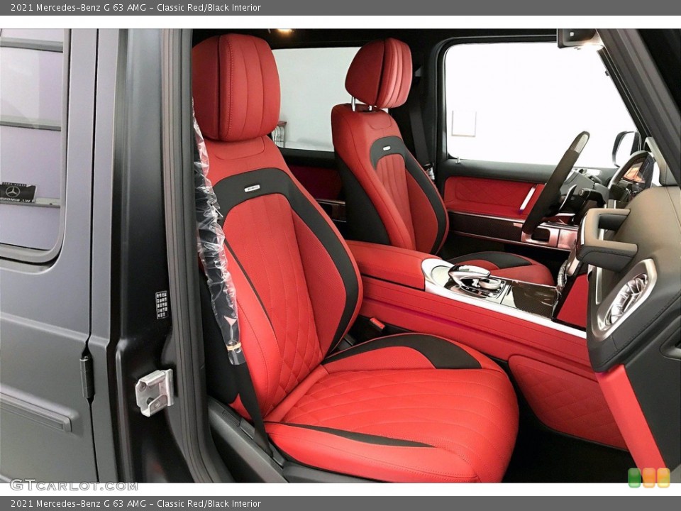 Classic Red/Black Interior Photo for the 2021 Mercedes-Benz G 63 AMG #140693925