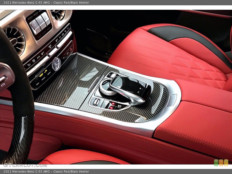Classic Red/Black Interior Transmission for the 2021 Mercedes-Benz G 63 AMG #140693976