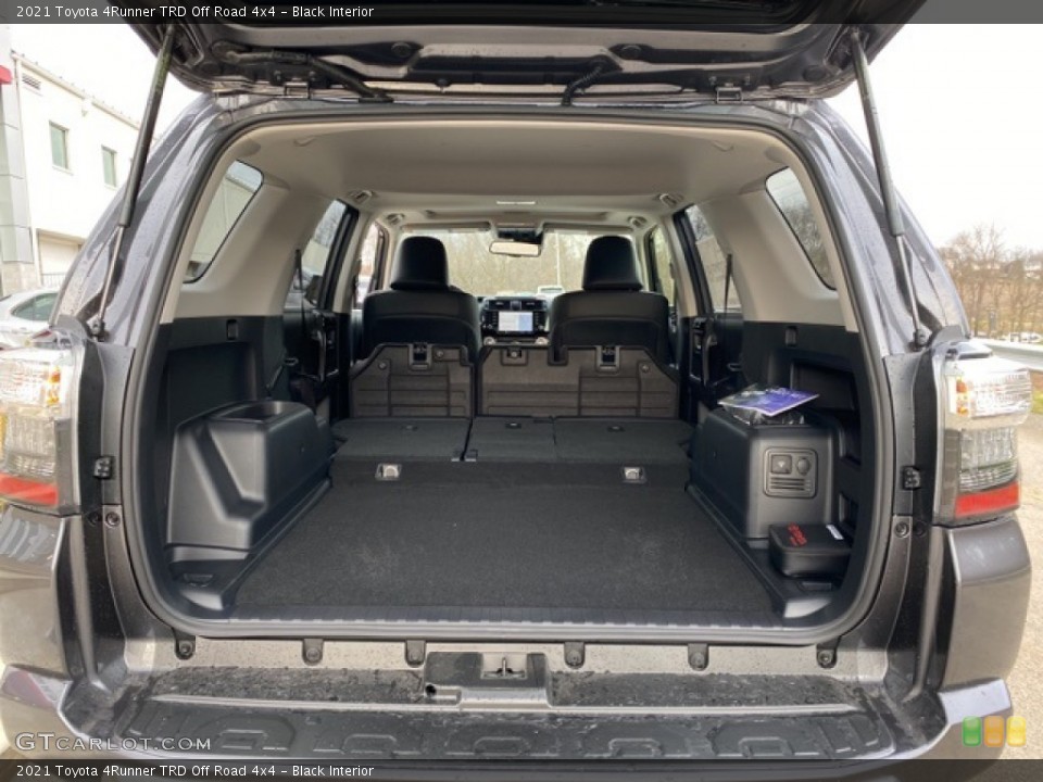 Black Interior Trunk for the 2021 Toyota 4Runner TRD Off Road 4x4 #140694444