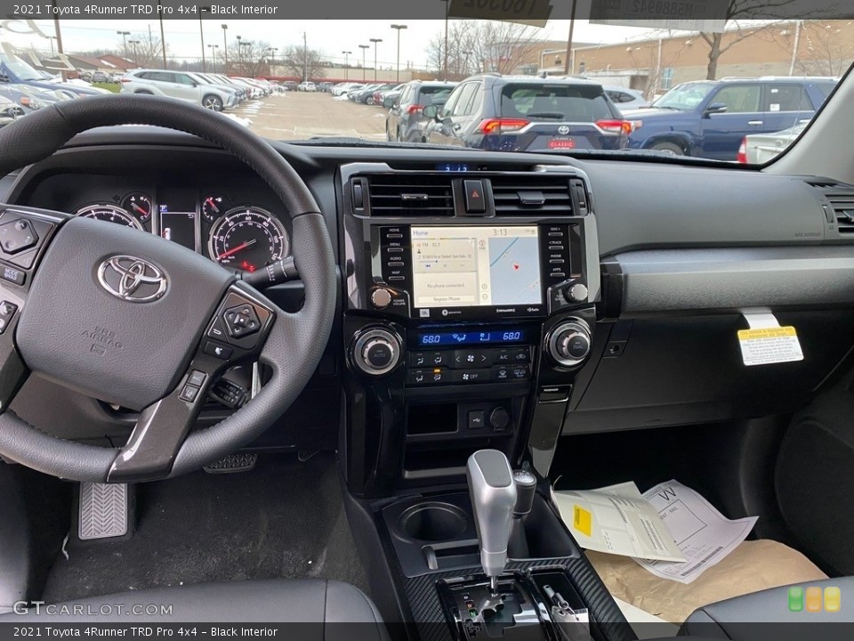 Black Interior Dashboard for the 2021 Toyota 4Runner TRD Pro 4x4 #140695433