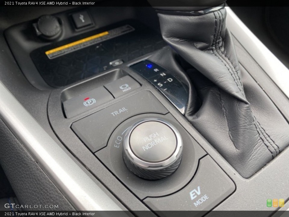 Black Interior Controls for the 2021 Toyota RAV4 XSE AWD Hybrid #140698278