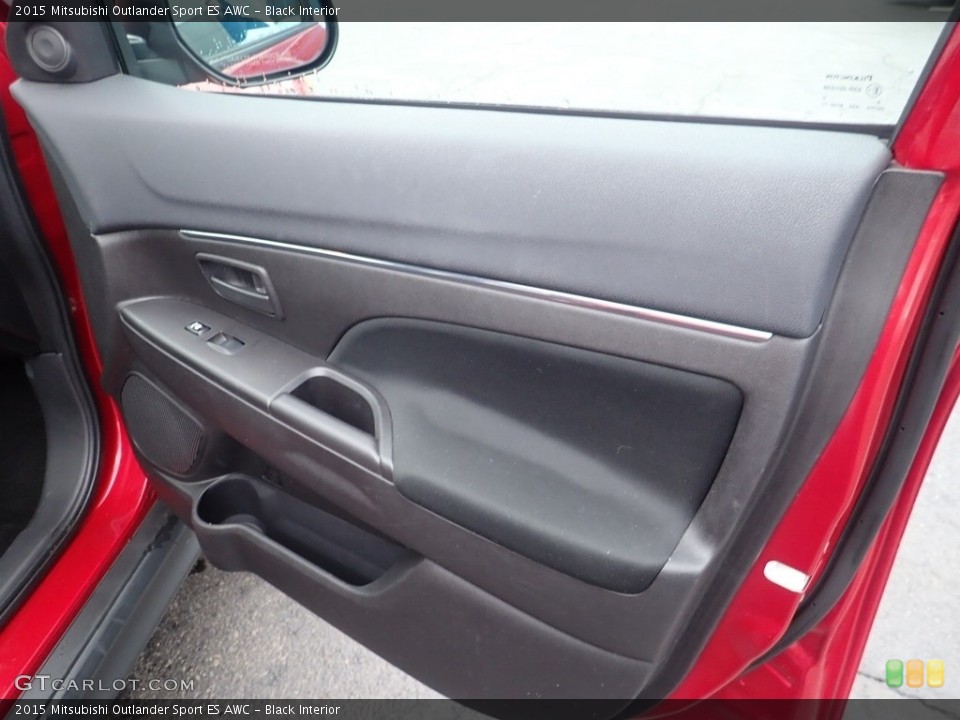 Black Interior Door Panel for the 2015 Mitsubishi Outlander Sport ES AWC #140698422