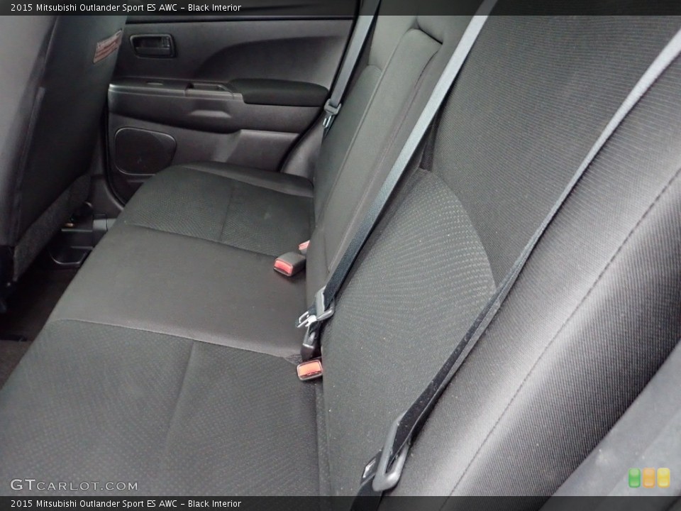 Black Interior Rear Seat for the 2015 Mitsubishi Outlander Sport ES AWC #140698497
