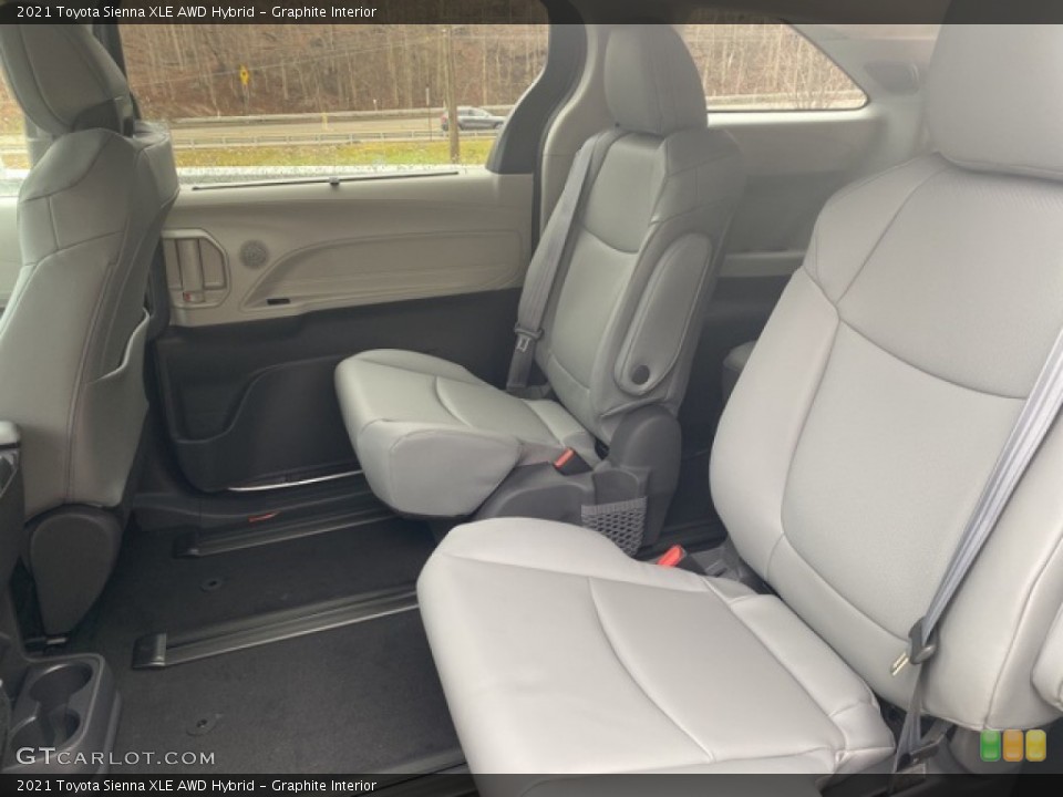 Graphite Interior Rear Seat for the 2021 Toyota Sienna XLE AWD Hybrid #140701794