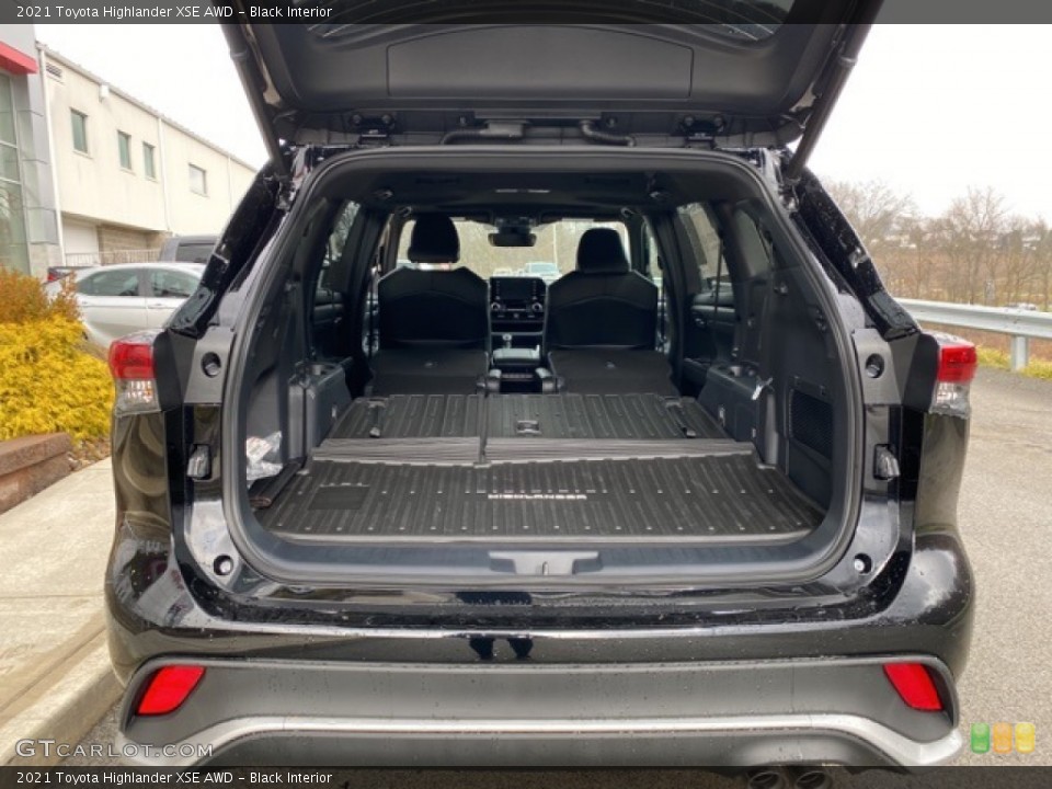 Black Interior Trunk for the 2021 Toyota Highlander XSE AWD #140703395
