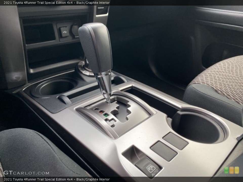 Black/Graphite Interior Transmission for the 2021 Toyota 4Runner Trail Special Edition 4x4 #140704263