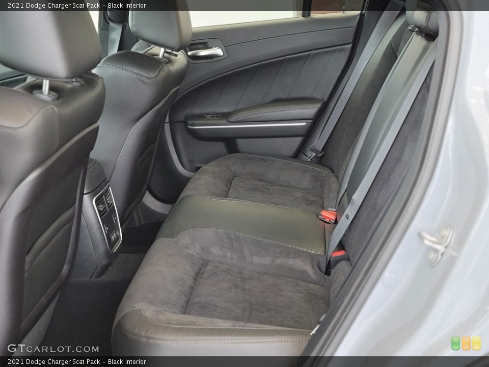 Black Interior Rear Seat for the 2021 Dodge Charger Scat Pack #140704697
