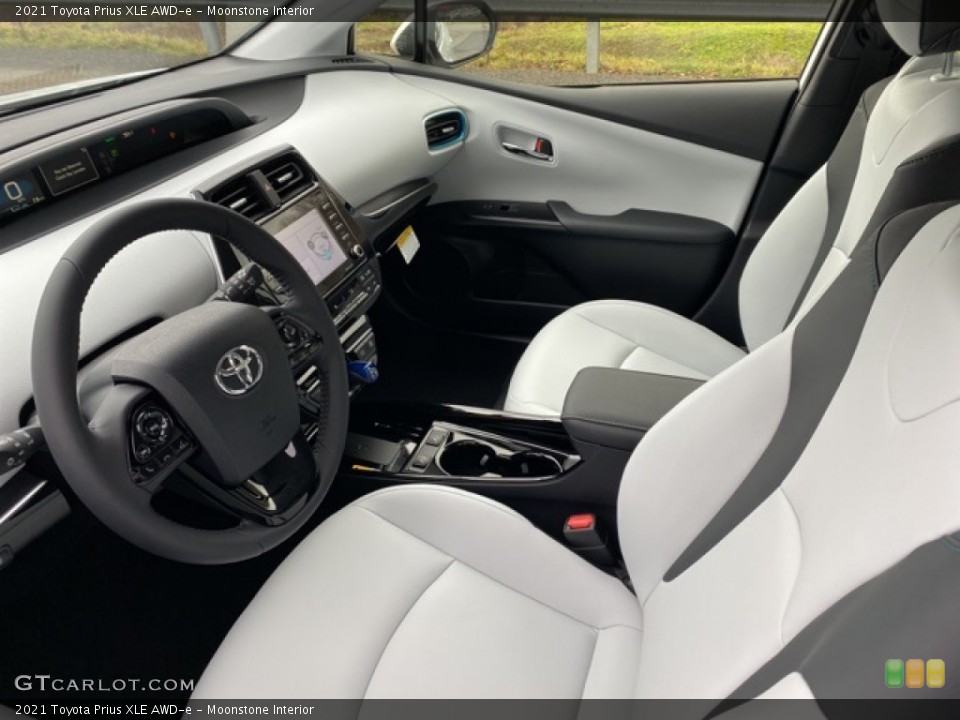 Moonstone Interior Photo for the 2021 Toyota Prius XLE AWD-e #140704961
