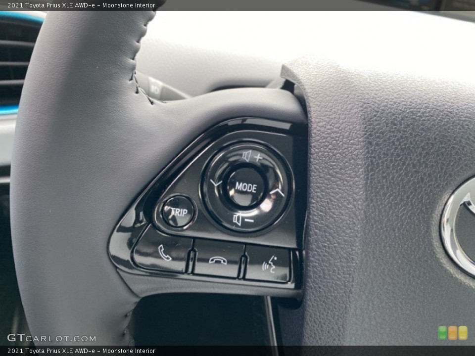Moonstone Interior Steering Wheel for the 2021 Toyota Prius XLE AWD-e #140705003