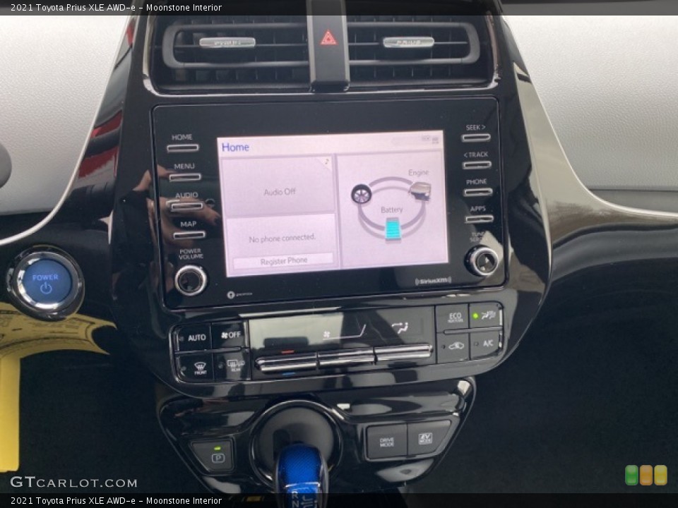 Moonstone Interior Controls for the 2021 Toyota Prius XLE AWD-e #140705045