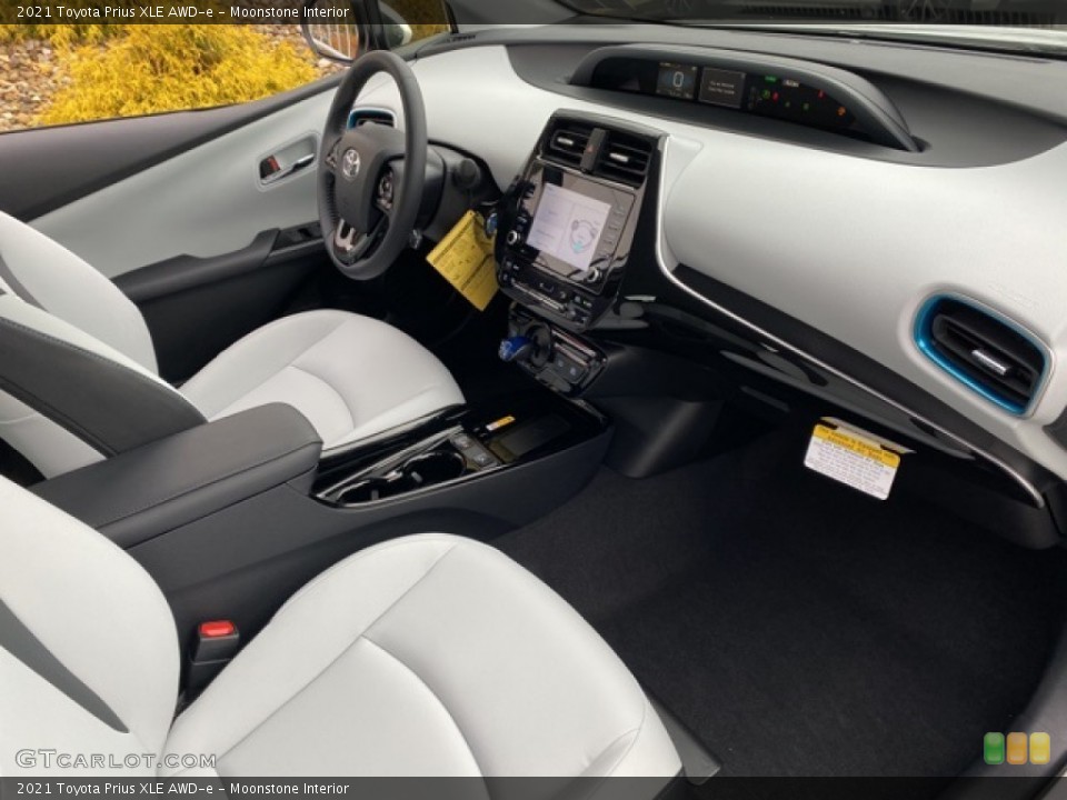 Moonstone Interior Dashboard for the 2021 Toyota Prius XLE AWD-e #140705087