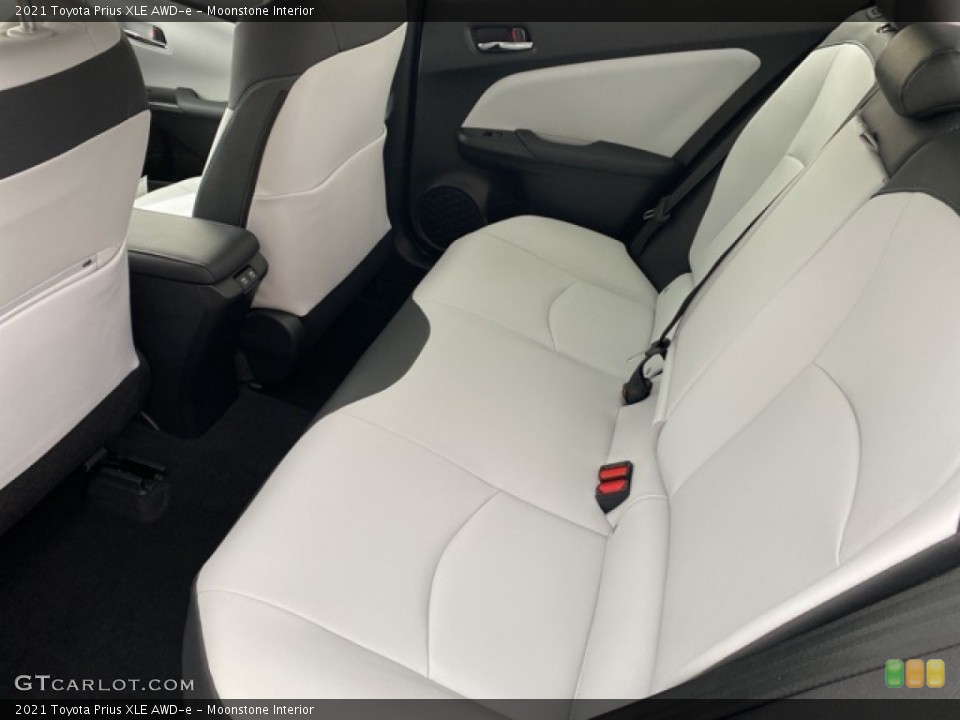 Moonstone Interior Rear Seat for the 2021 Toyota Prius XLE AWD-e #140705366