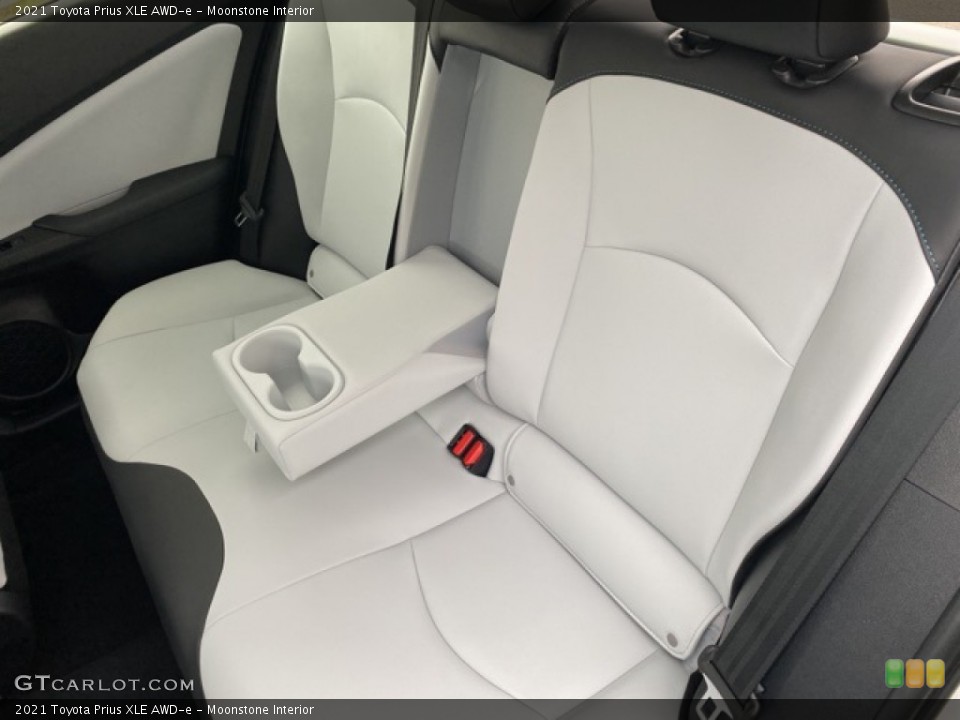 Moonstone Interior Rear Seat for the 2021 Toyota Prius XLE AWD-e #140705390