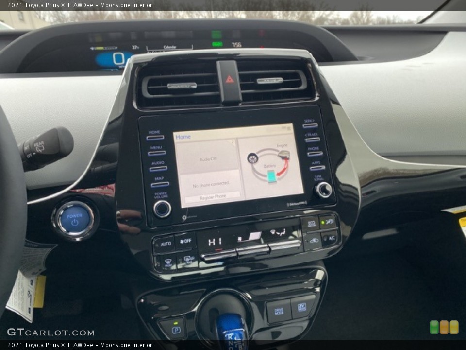 Moonstone Interior Controls for the 2021 Toyota Prius XLE AWD-e #140705714