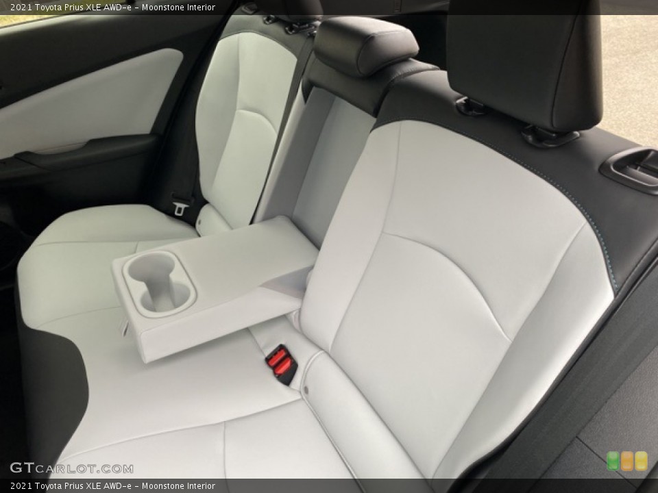 Moonstone Interior Rear Seat for the 2021 Toyota Prius XLE AWD-e #140706131