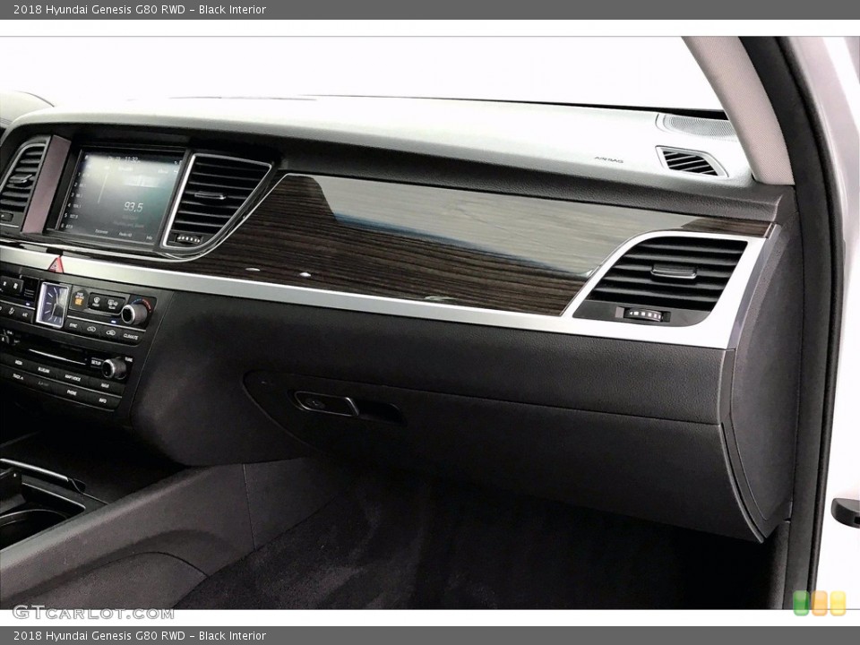 Black Interior Dashboard for the 2018 Hyundai Genesis G80 RWD #140706365