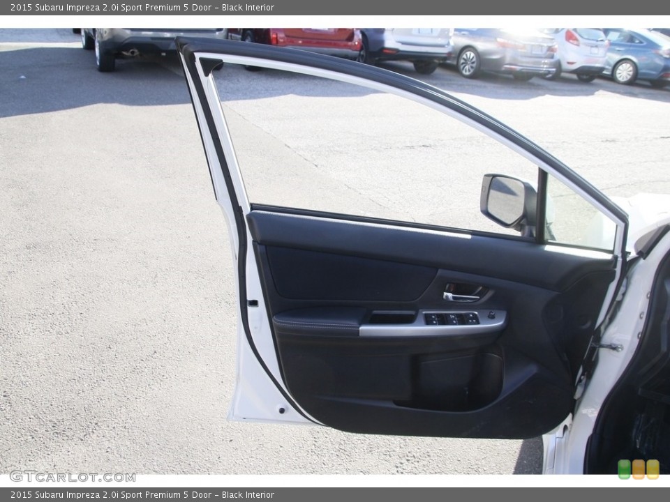 Black Interior Door Panel for the 2015 Subaru Impreza 2.0i Sport Premium 5 Door #140706566