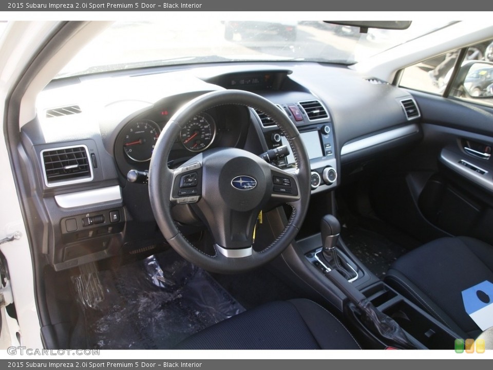 Black Interior Dashboard for the 2015 Subaru Impreza 2.0i Sport Premium 5 Door #140706590