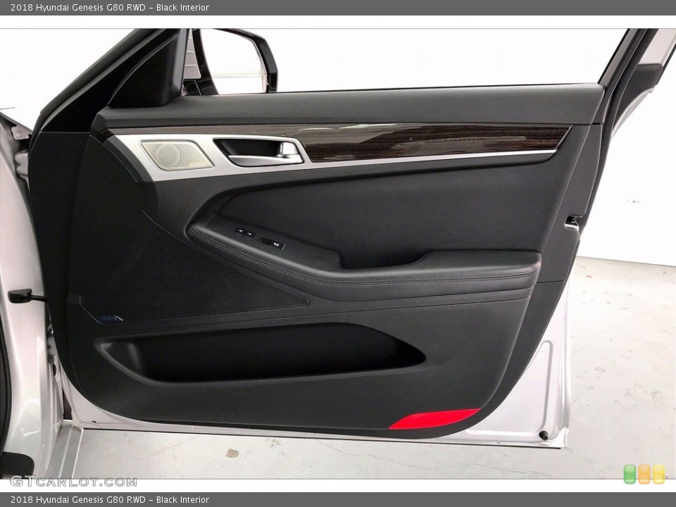 Black Interior Door Panel for the 2018 Hyundai Genesis G80 RWD #140706659