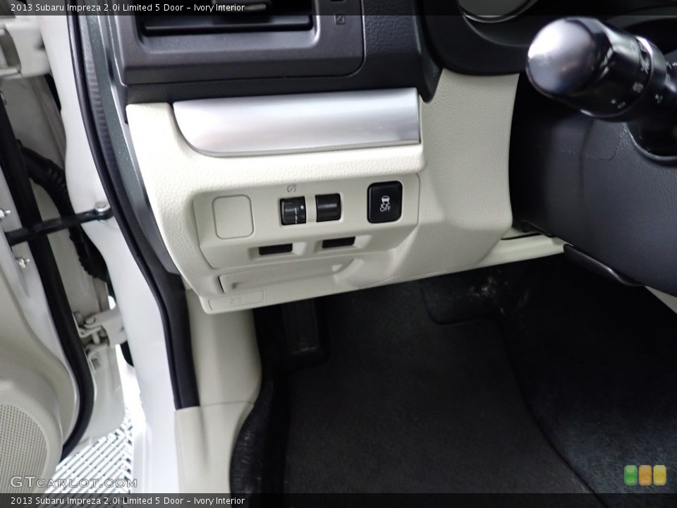 Ivory Interior Controls for the 2013 Subaru Impreza 2.0i Limited 5 Door #140706707