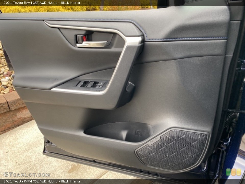 Black Interior Door Panel for the 2021 Toyota RAV4 XSE AWD Hybrid #140706746