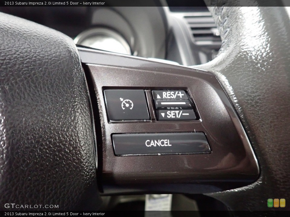 Ivory Interior Steering Wheel for the 2013 Subaru Impreza 2.0i Limited 5 Door #140707103