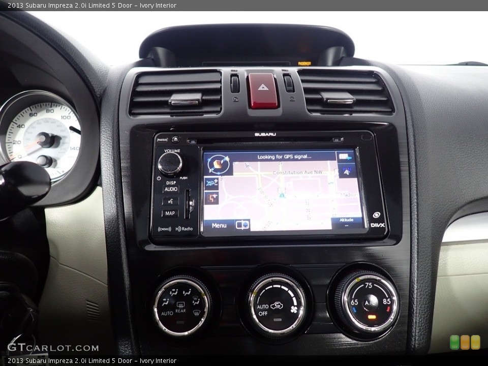 Ivory Interior Controls for the 2013 Subaru Impreza 2.0i Limited 5 Door #140707151