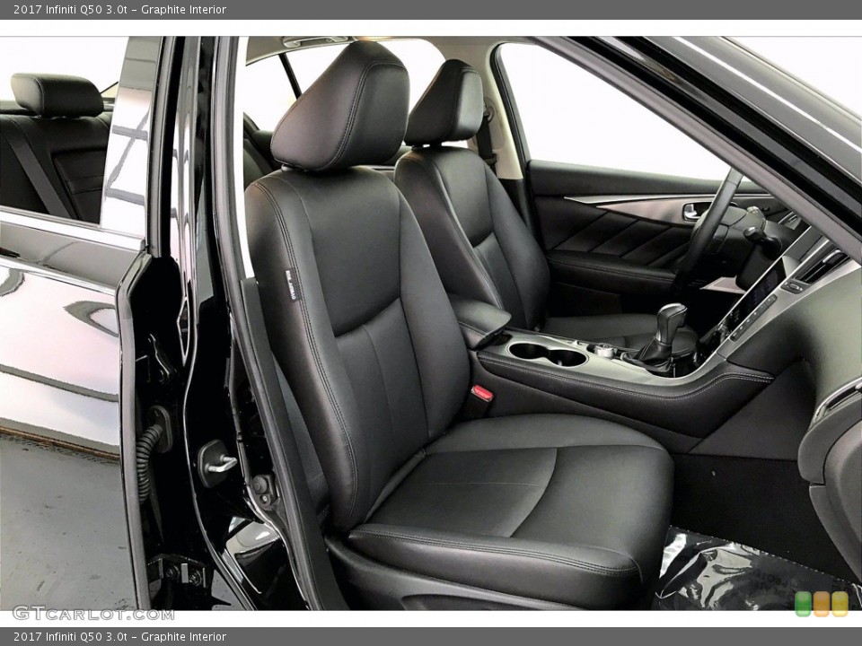 Graphite Interior Front Seat for the 2017 Infiniti Q50 3.0t #140709626
