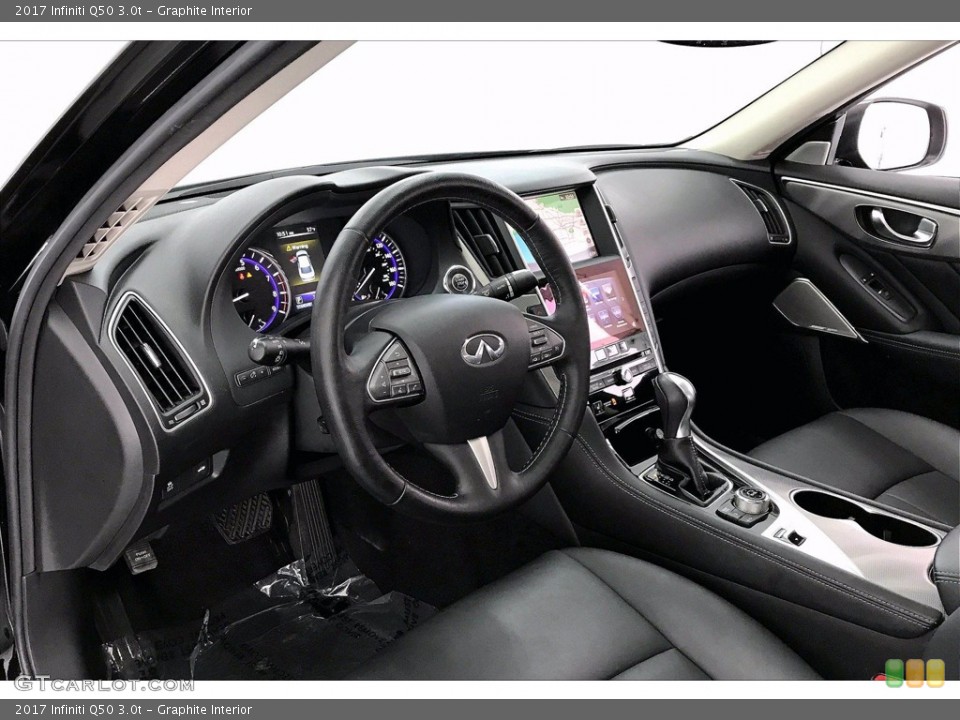 Graphite Interior Dashboard for the 2017 Infiniti Q50 3.0t #140709803
