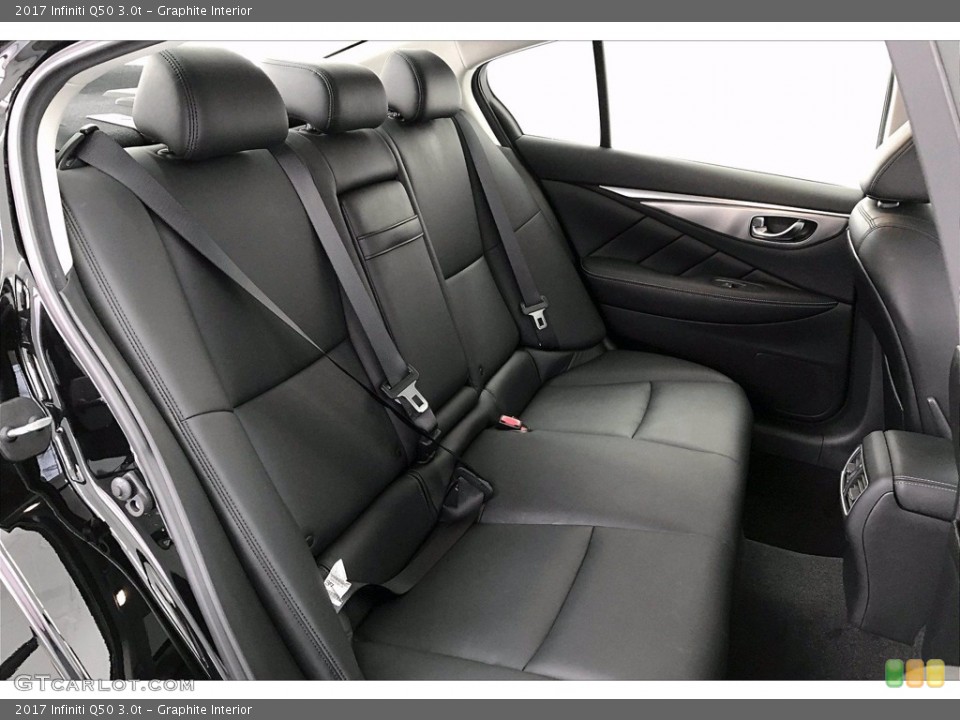 Graphite Interior Rear Seat for the 2017 Infiniti Q50 3.0t #140709920