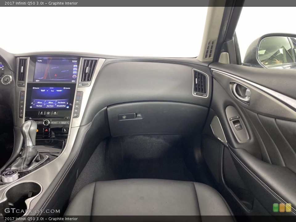 Graphite Interior Dashboard for the 2017 Infiniti Q50 3.0t #140710997