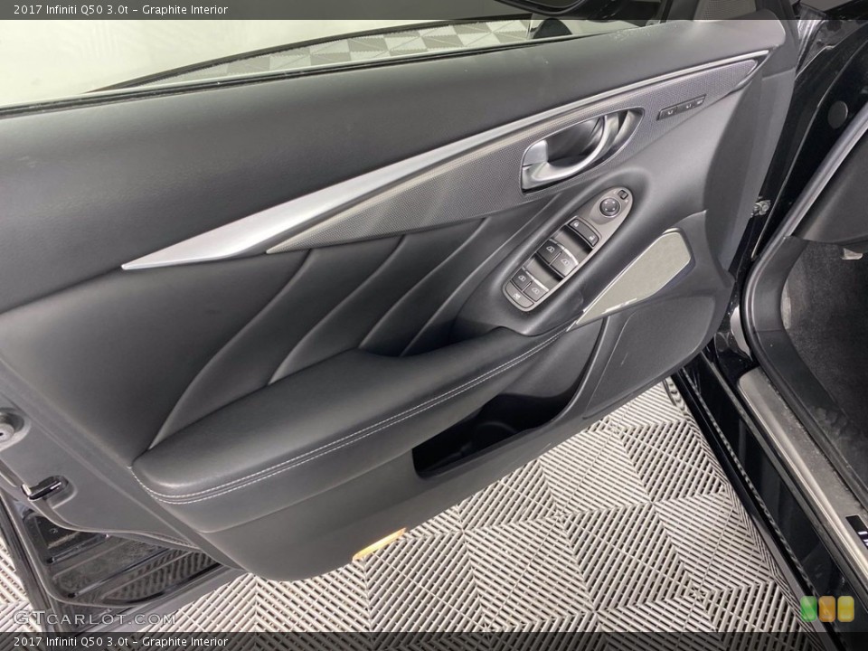 Graphite Interior Door Panel for the 2017 Infiniti Q50 3.0t #140711306