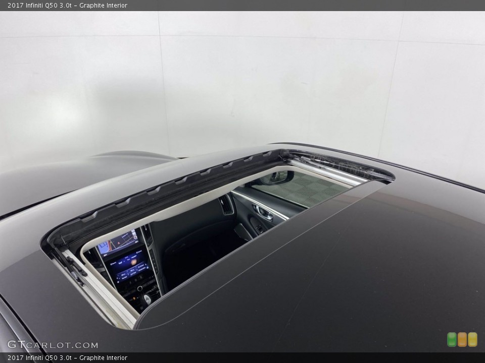 Graphite Interior Sunroof for the 2017 Infiniti Q50 3.0t #140711561