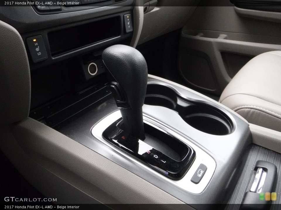 Beige Interior Transmission for the 2017 Honda Pilot EX-L AWD #140713343