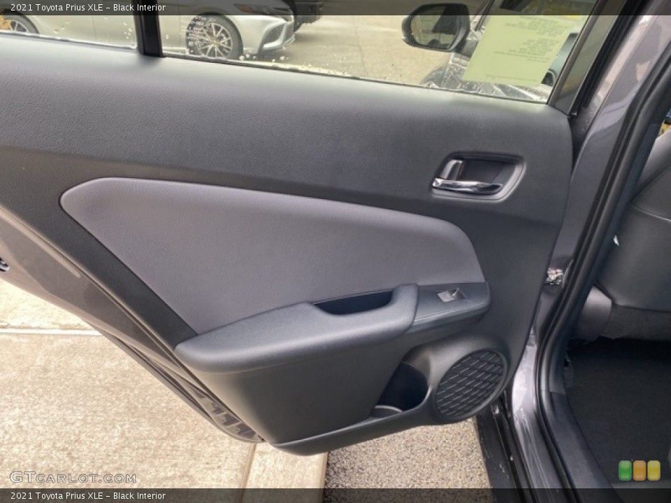 Black Interior Door Panel for the 2021 Toyota Prius XLE #140714459