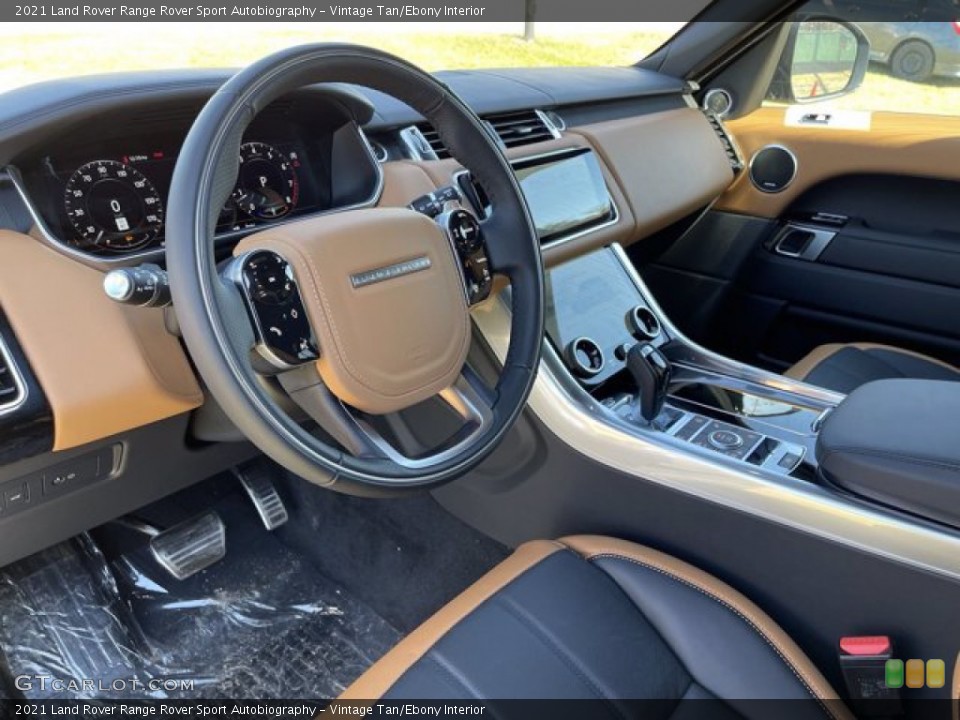 Vintage Tan/Ebony Interior Front Seat for the 2021 Land Rover Range Rover Sport Autobiography #140715937