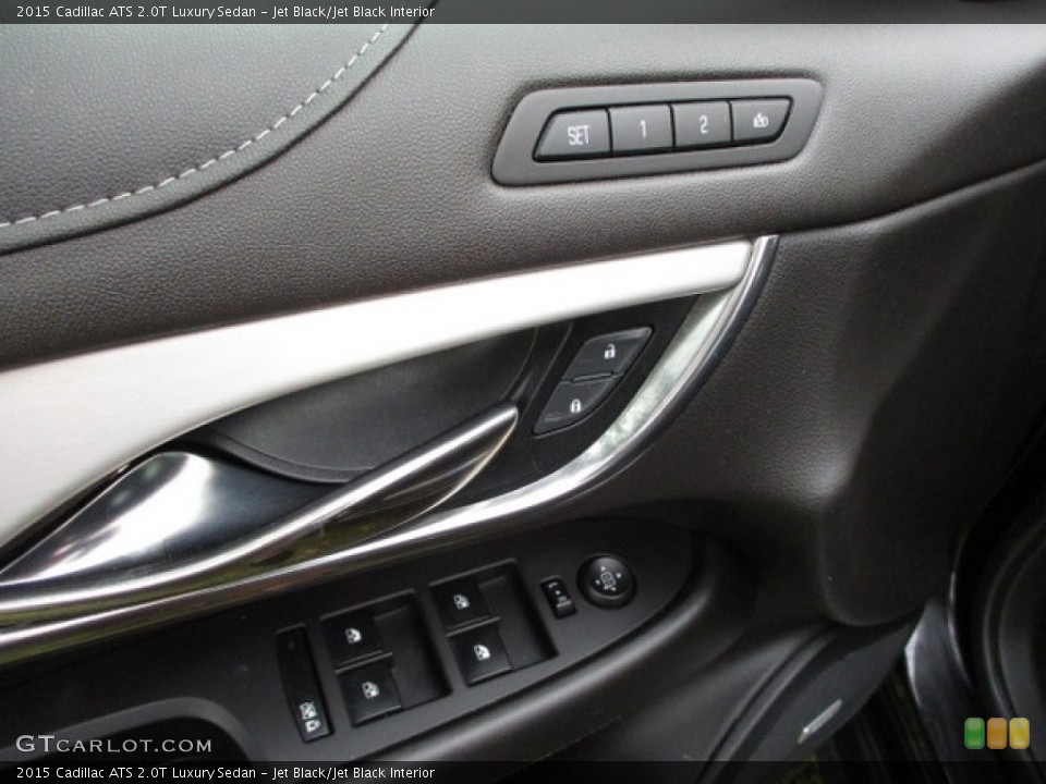 Jet Black/Jet Black Interior Door Panel for the 2015 Cadillac ATS 2.0T Luxury Sedan #140715984