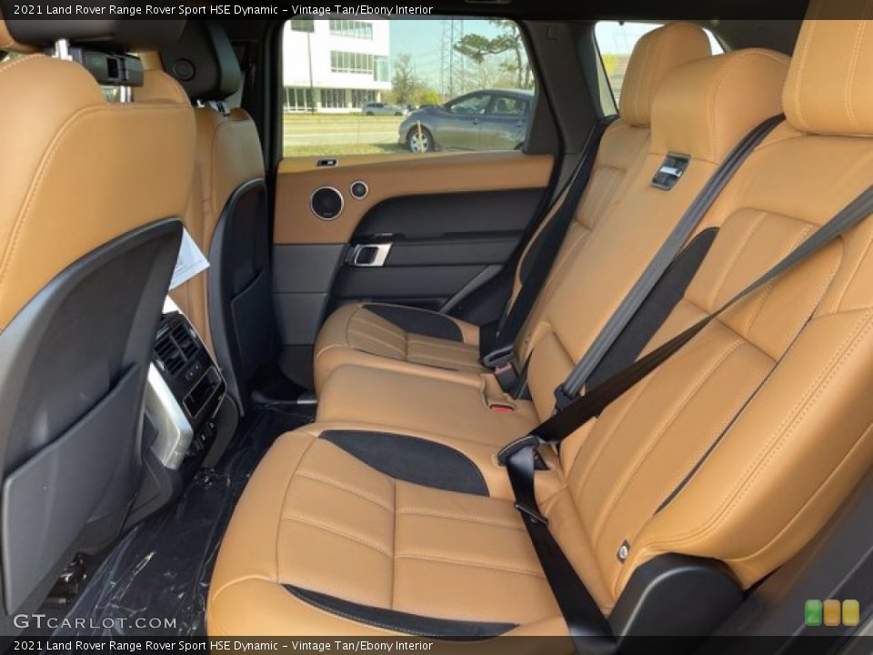 Vintage Tan/Ebony Interior Rear Seat for the 2021 Land Rover Range Rover Sport HSE Dynamic #140716507