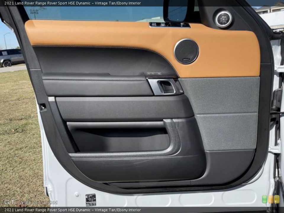 Vintage Tan/Ebony Interior Door Panel for the 2021 Land Rover Range Rover Sport HSE Dynamic #140716662