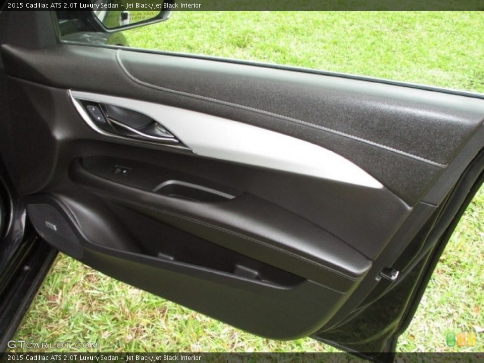 Jet Black/Jet Black Interior Door Panel for the 2015 Cadillac ATS 2.0T Luxury Sedan #140716989