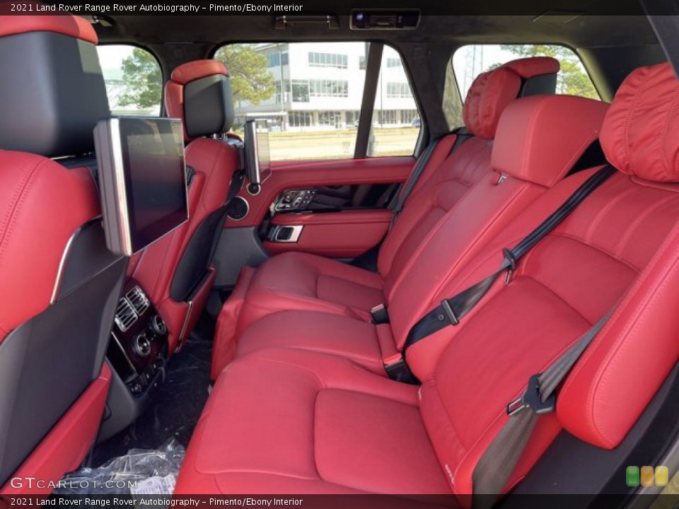 Pimento/Ebony Interior Rear Seat for the 2021 Land Rover Range Rover Autobiography #140717304