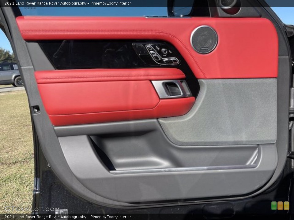Pimento/Ebony Interior Door Panel for the 2021 Land Rover Range Rover Autobiography #140717460