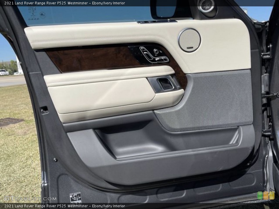 Ebony/Ivory Interior Door Panel for the 2021 Land Rover Range Rover P525 Westminster #140719148