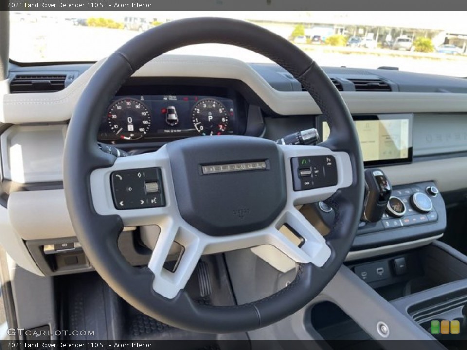 Acorn Interior Steering Wheel for the 2021 Land Rover Defender 110 SE #140720904