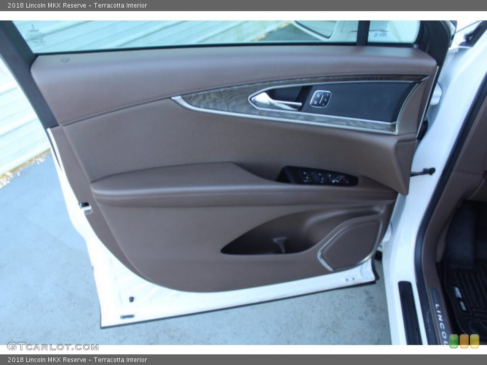 Terracotta Interior Door Panel for the 2018 Lincoln MKX Reserve #140726122