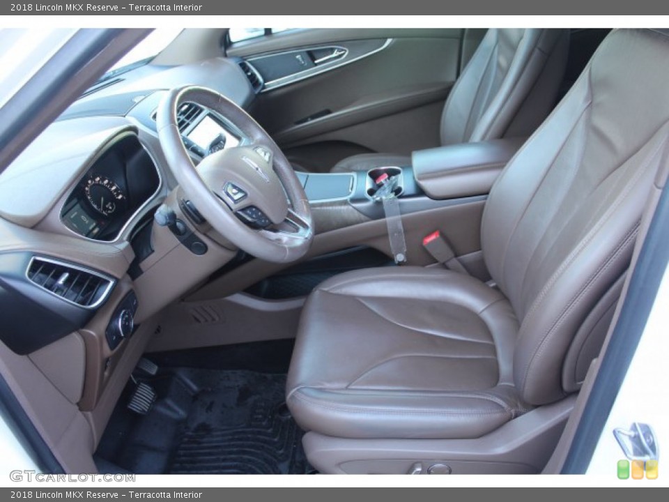 Terracotta Interior Front Seat for the 2018 Lincoln MKX Reserve #140726136